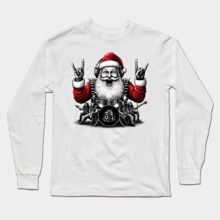 Death metal santa Long Sleeve T-Shirt